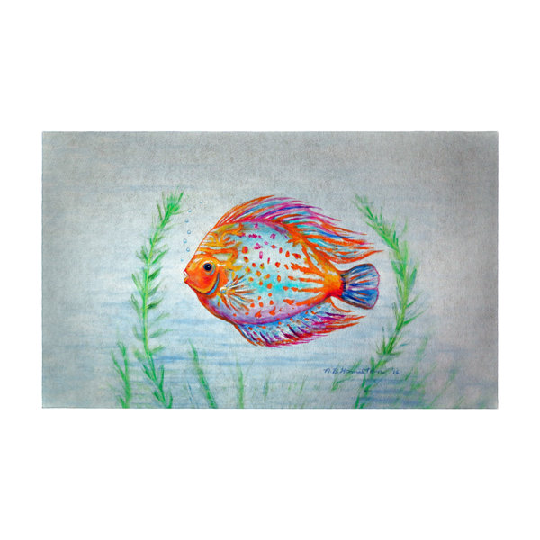 Breakwater Bay Molly NonSlip Outdoor Doormat Wayfair